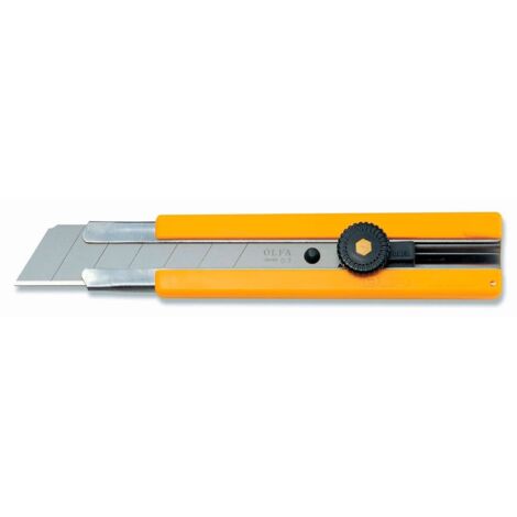 Cutter taglierino lama 25mm h-1 nuovo con rotella Olfa