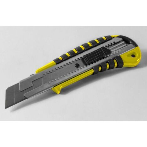 Cutter/taglierino superprofessionale in acciaio gommato autobloccante akifix nat05008