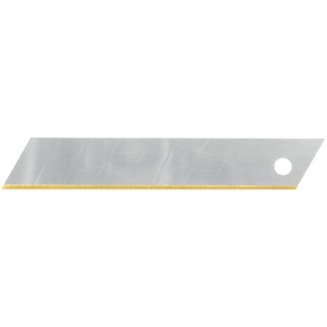 Cutterklinge B.18mm S.0,5mm Titan eisgehärtet PROMAT i.Spenderbox