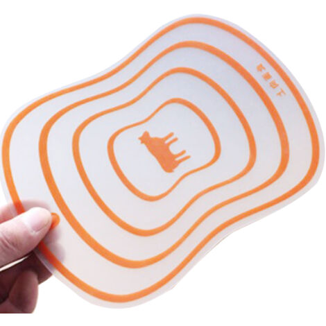 Cutting Board PP Flexible Anti Slip Matte Surface Versatile Cut Board for Vegetables Fruits Meats