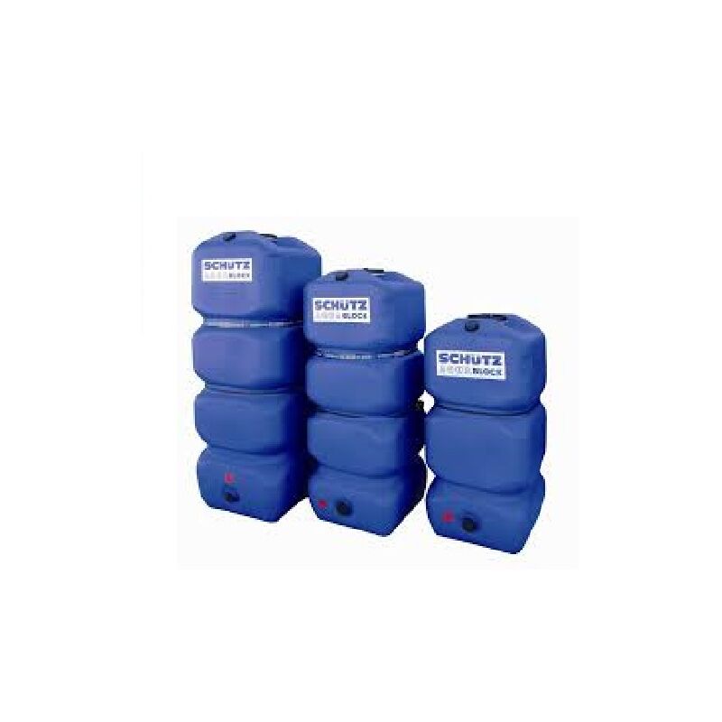 Cuve à eau aérienne Schutz aquablock 1000 litres stockage eau potable ou eau de pluie