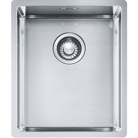 Cuve Box Inox BXX 110-34 - 380 x 450 x 200 mm - sous-meuble 45 cm - vidage manuel - Franke