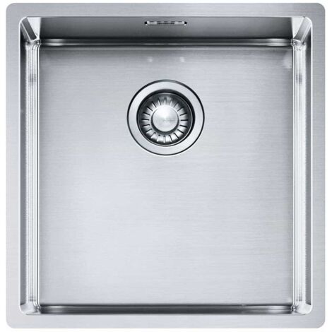 Cuve Box Inox BXX 110-40 - 440 x 450 x 200 mm - sous-meuble 50 cm - vidage manuel - Franke