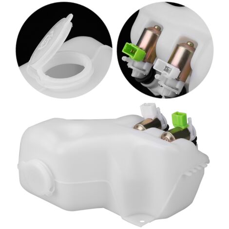 Cuve de liquide de lavage de pare-brise avec réservoir et 2 pompes - Kit complet pour Nissan Patrol GQ Maverick 88‑97