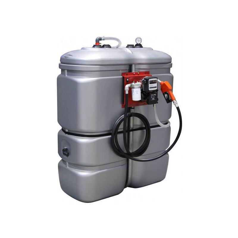 Cuve de stockage fuel 1000L double parois drakkar