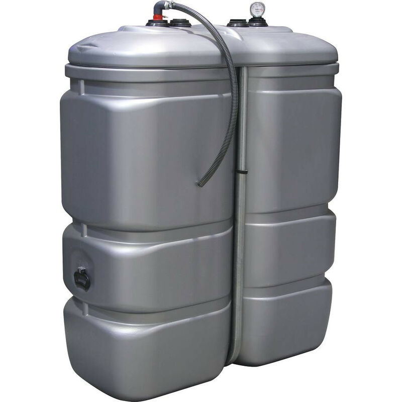 Schutz - Cuve de stockage gasoil pehd 1000L pre-equipe double paroi - 08071