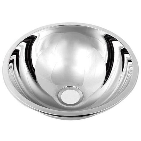 Cuve Inox Ø290 mm – Évier Compact et Résistant pour Camping-Car