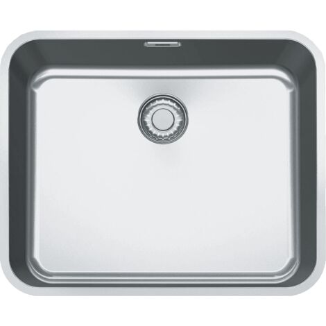 Cuve Largo LAX 110-50 inox - 530 x 440 x 175 mm - sous-meuble 60 cm - vidage automatique - Franke