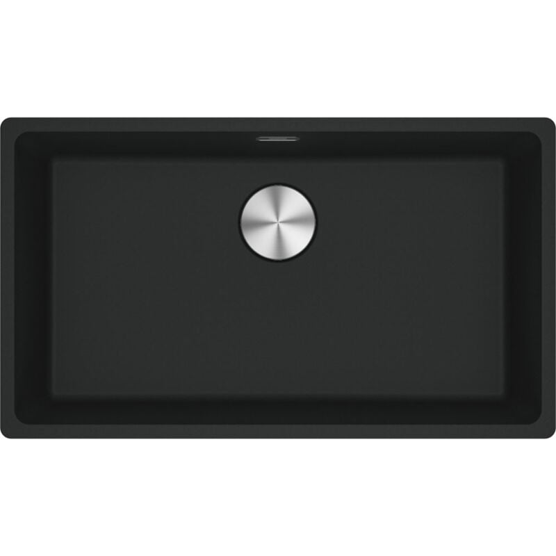 Cuve Maris Fragranit mrg 210-72 - Noir mat - Automatique - 753 x 433 x 200 mm (sous-meuble 80 cm) Franke