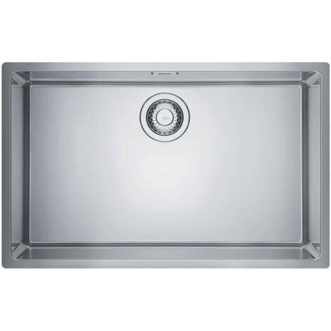 Cuve Maris Inox MRX 110-70 - 740 x 440 x 180 mm - sous-meuble 80 cm - vidage manuel - Franke