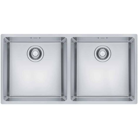 Cuve Maris Inox MRX 120-40-40 - 865 x 440 x 180 mm - sous-meuble 90 cm - vidage automatique - Franke