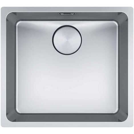 Cuve Mythos inox MYX 110-45 - 490x440x200mm - sous-meuble 55 cm - vidage automatique - Franke