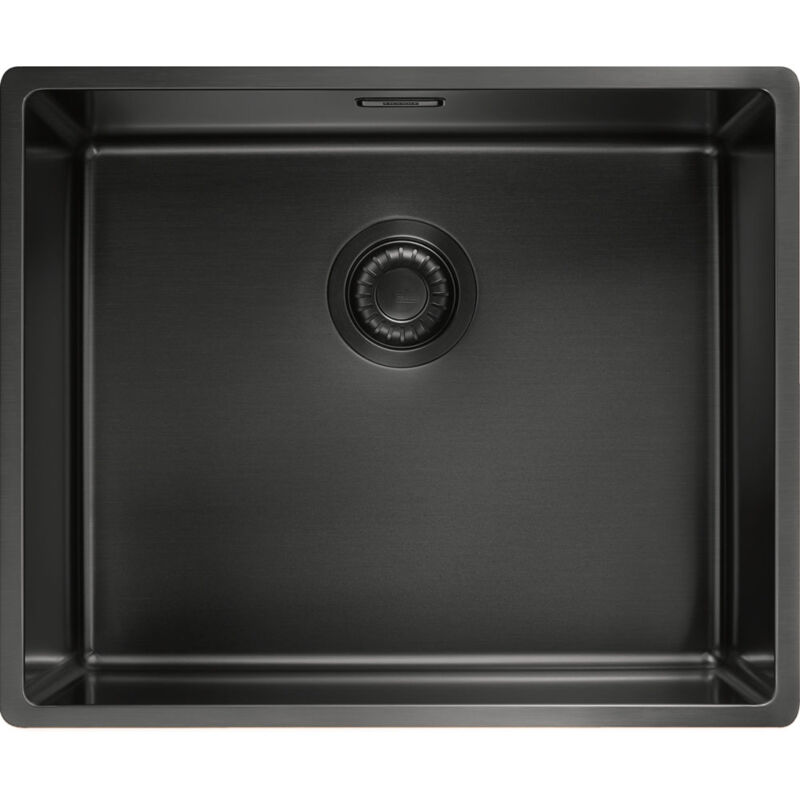 Cuve Mythos Masterpièce bxm 110-50 anthracite - 540 x 450 x 200 mm - sous-meuble 60 cm Franke