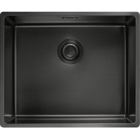 Cuve Mythos Masterpièce BXM 110-50 anthracite - 540 x 450 x 200 mm - sous-meuble 60 cm - Franke