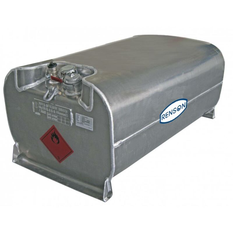 Cuve ravitaillement alu 335L rectangle nue Renson