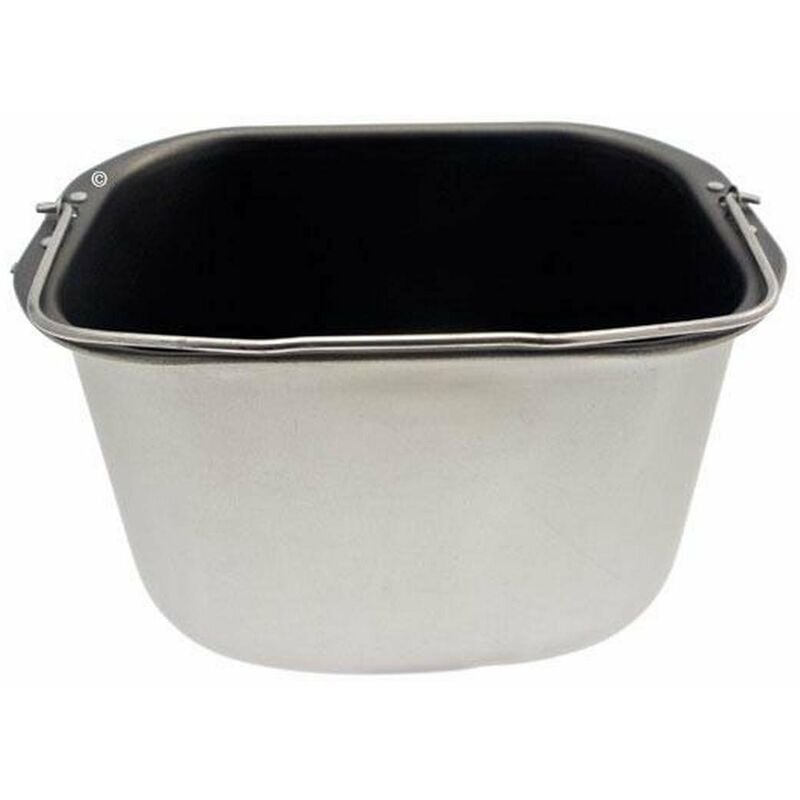 Cuve rectangulaire avec ailettes de fixation (KW702945) Machine à pain Kenwood