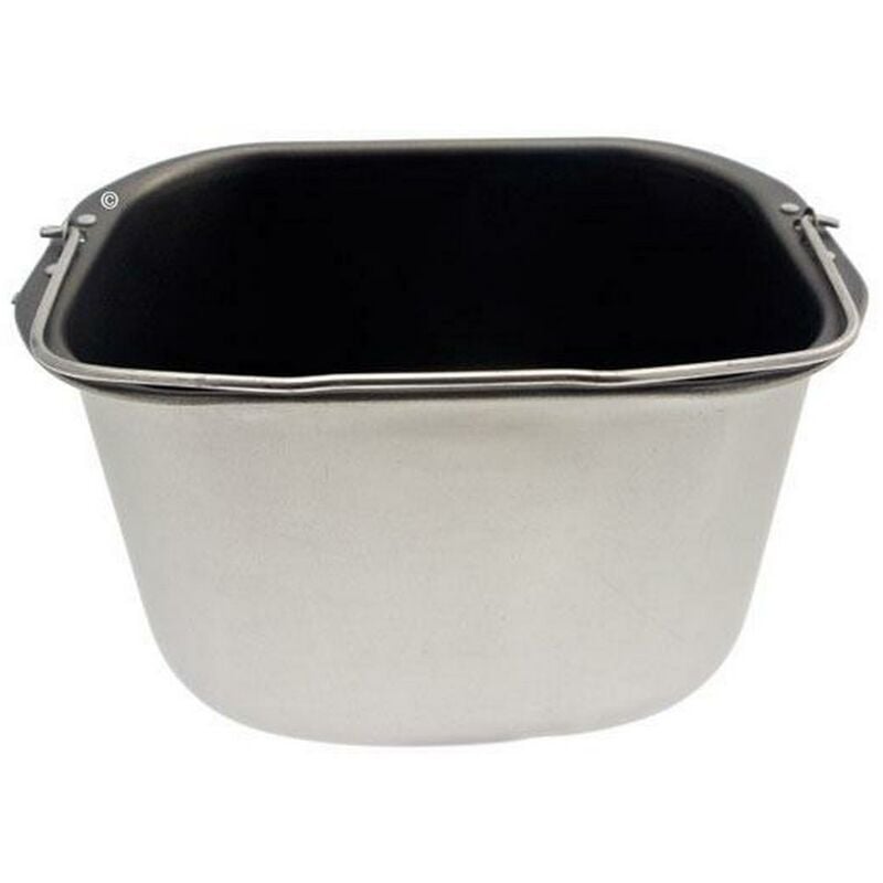 Cuve rectangulaire avec ailettes de fixation (KW702945) Machine à pain Kenwood