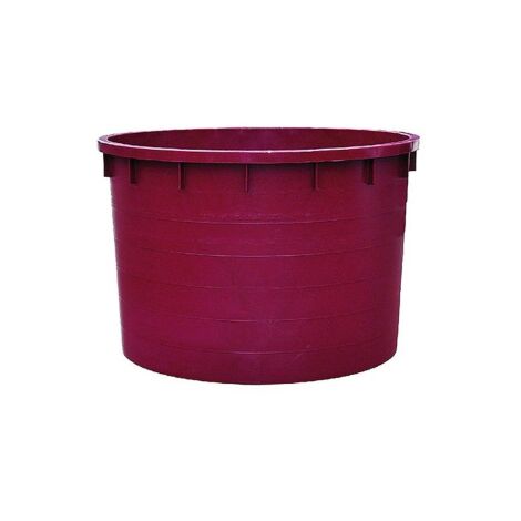 Cuve ronde 350L en polyéthylène basse densité – Dimensions 90x73cm – Pour vin et raisin – Usage professionnel – ICS - MARC 350 LT CM