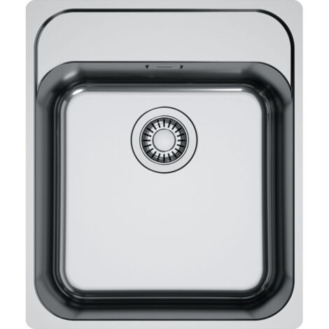 Cuve Smart SRX 210-40 en inox - 430 x 510 x 171 mm - sous-meuble 45 cm - vidage manuel - Franke