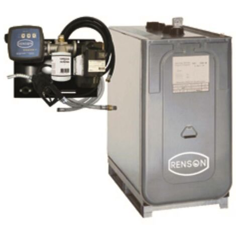 CUVE STOCKAGE FUEL GALVA 1500L STATION FUEL 60L/M RENSON