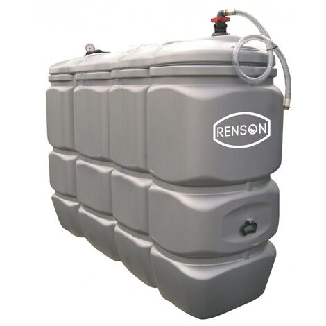 CUVE STOCKAGE FUEL PEHD 2000L PRE-EQUIPEE RENSON