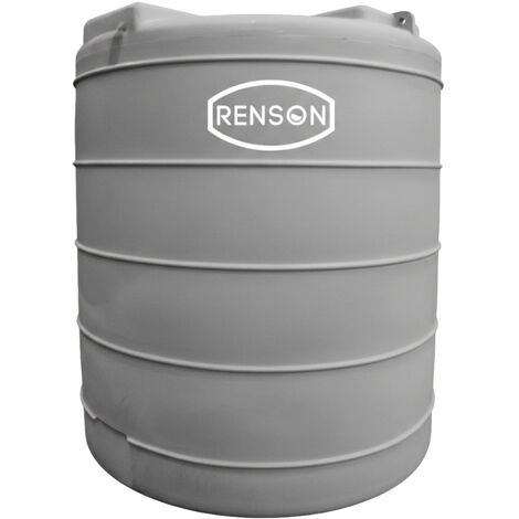 Cuve Stockage Verticale Grise en Polyéthylène 10000L - RENSON