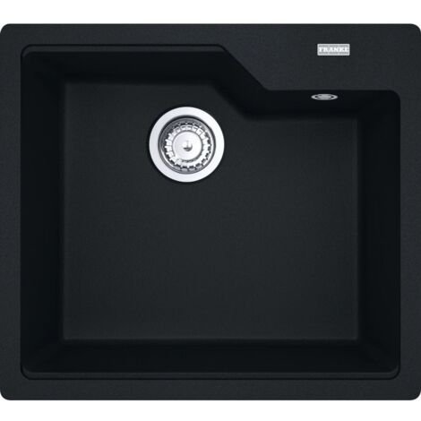 Cuve Urbis Fragranit UBG 610-50 - Noir mat - Automatique - 560 x 500 x 230 mm (sous-meuble 60 cm) - Franke