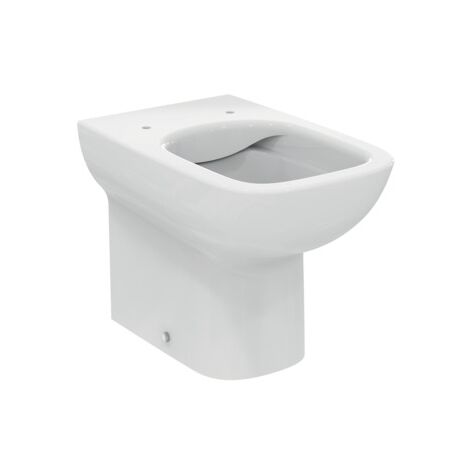 Cuvette  au sol filoparete  blanc brillant - Ideal Standard Life RimLS+ - Senza coprivaso