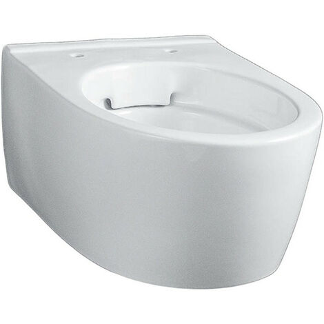 Cuvette au sol Geberit Icon, carénée, Rimfree, 6 litres, blanc
