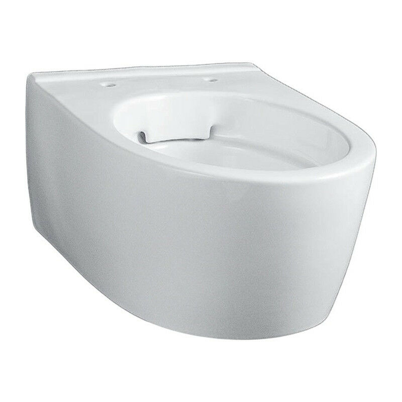 Geberit - Cuvette au sol Icon, carénée, Rimfree, 6 litres, blanc