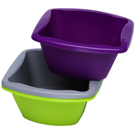 Cuvette Caree Polypro  6litres - ROULOR