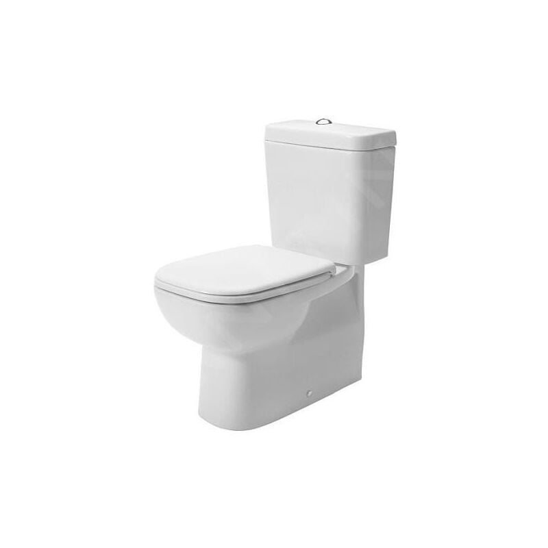 Duravit - D-Code - wc à poser, évacuation Vario, blanc 21180900002