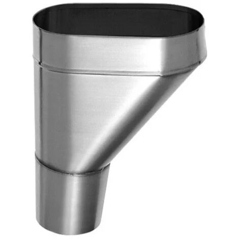 Cuvette de branchement en zinc diamètre 80