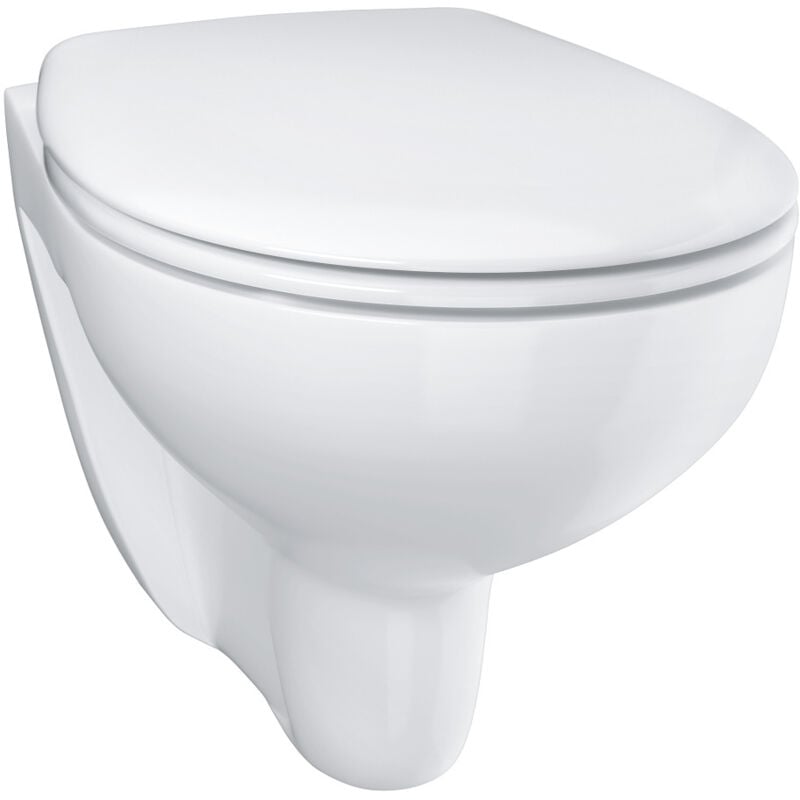 Grohe - Bau Ceramic wc suspendu sans bride, blanc alpin (39351000)