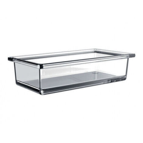 Cuvette en verre de liaison emco rectangulaire pour garde-corps,