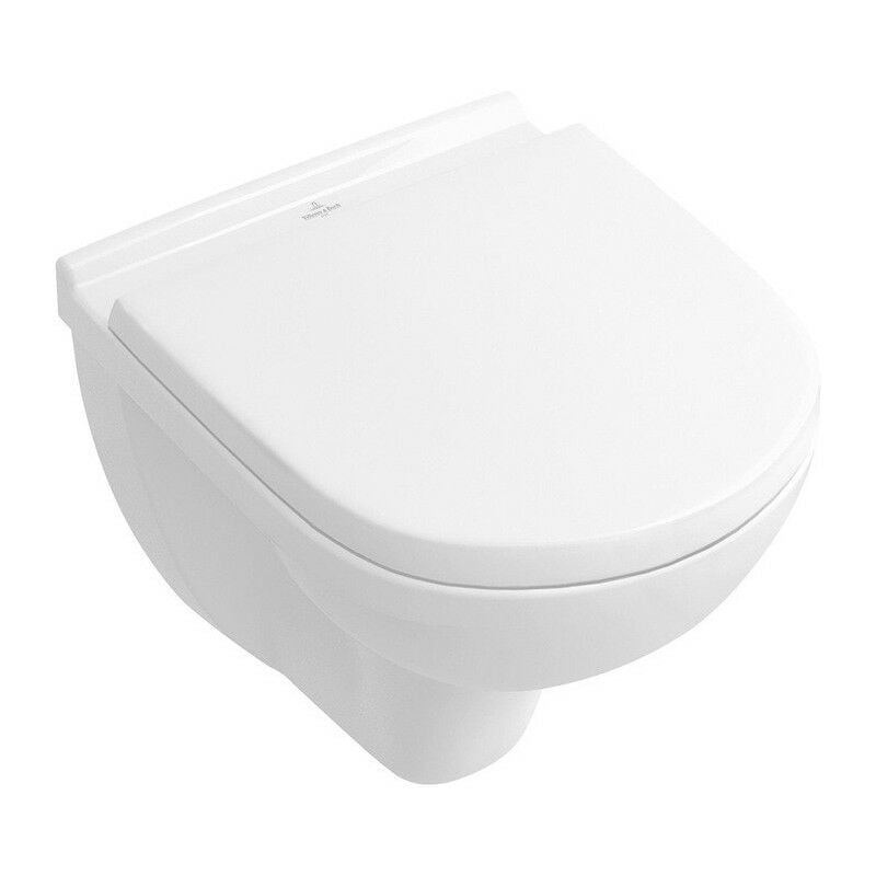Villeroy&boch - Cuvette à fond creux, 360 x 490 mm, DirectFlush, modèle suspendu, sortie horizontale, En porcelaine sanitaire Blanc
