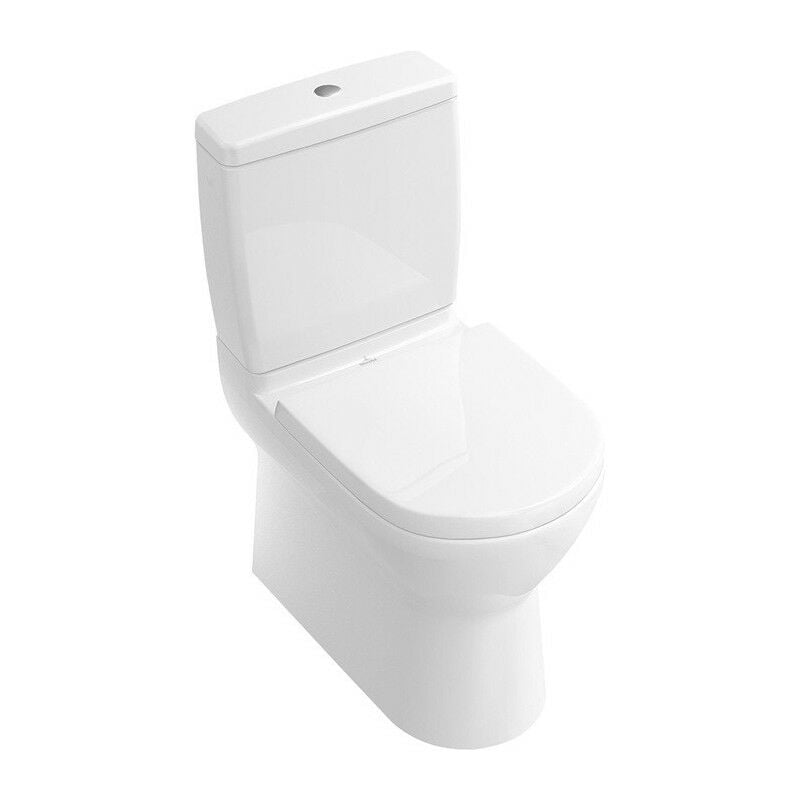 Villeroy&boch - Cuvette à fond creux, 360 x 640 mm, modèle sur pied, pour installation près du mur, sortie horizontale, sortie verticale possible