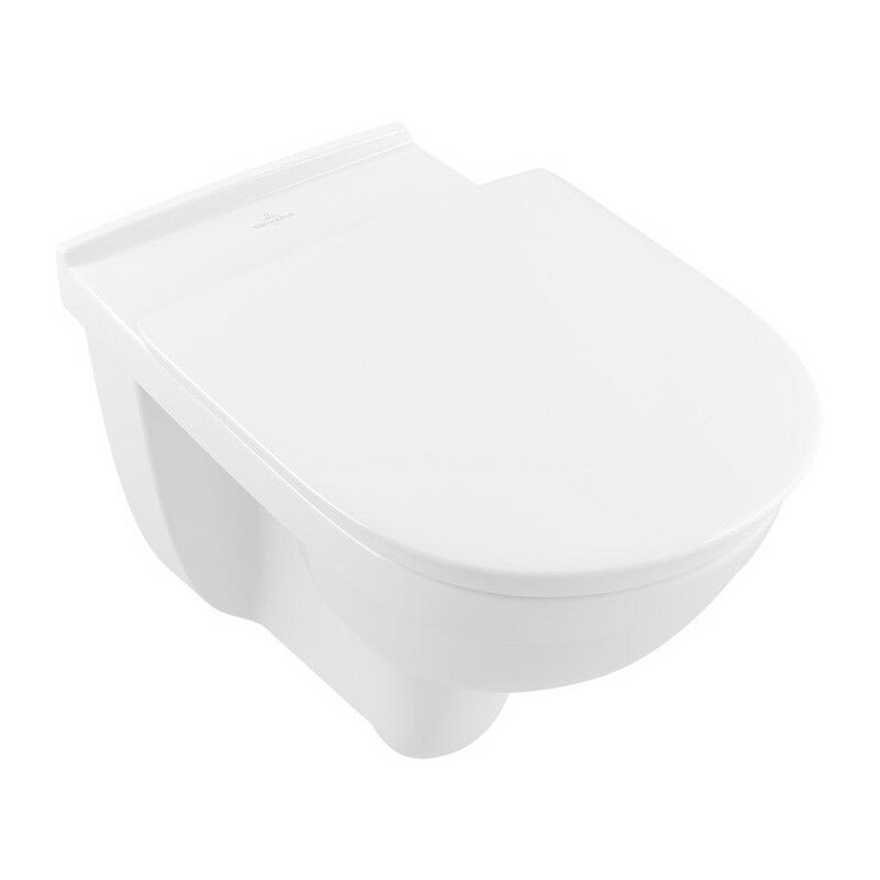 Villeroy&boch - Cuvette O.novo Vita 360 x 595 mm, DirectFlush, modèle suspendu, sortie horizontale, En porcelaine sanitaire, nf Blanc CeramicPlus