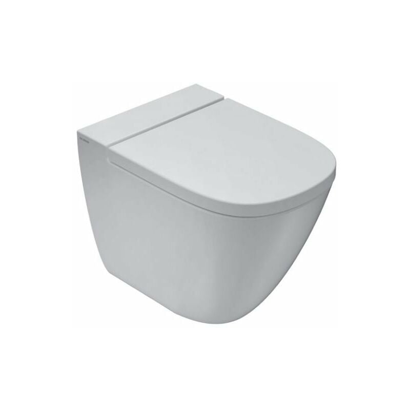 Wc en céramique sur pied 51x37 cm Globo Stockholm LA002BI Blanc - Céramique - Standard