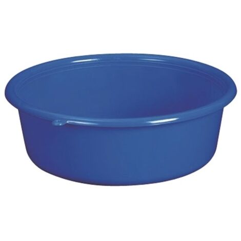 Cuvette Ronde D21x6cm 1.5l Bleu - Aluminium Et Plastiq
