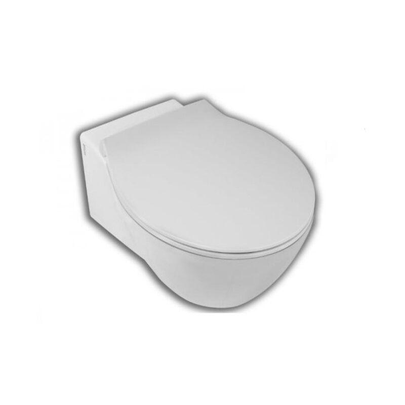 Hatria - Cuvette suspendu 55x 6 cm blanc brillant Nido - Senza coprivaso