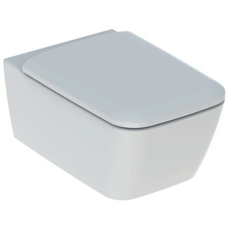 Cuvette  suspendu à chasse 36x54 cm  blanc brillant - Geberit Rimfree Icon Square