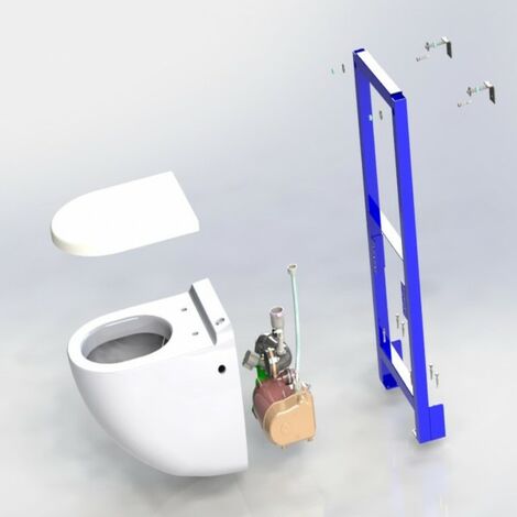 SENSE V4 COMPACT pour toilette suspendue - Groupsumi - GroupSumi