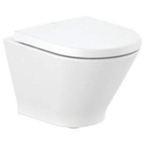 Cuvette suspendue compacte Rimless The Gap Round - Roca S.A. - Blanc