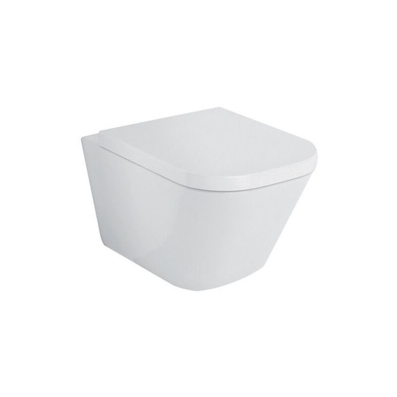 Roca - Pack wc suspendue The Gap sans bride 3/6L blanc