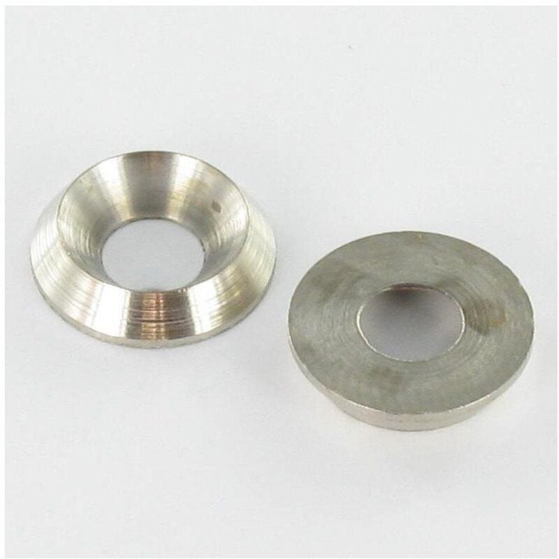 CUVETTE Vis PLEIN M5 Laiton nickelé-200 pièces