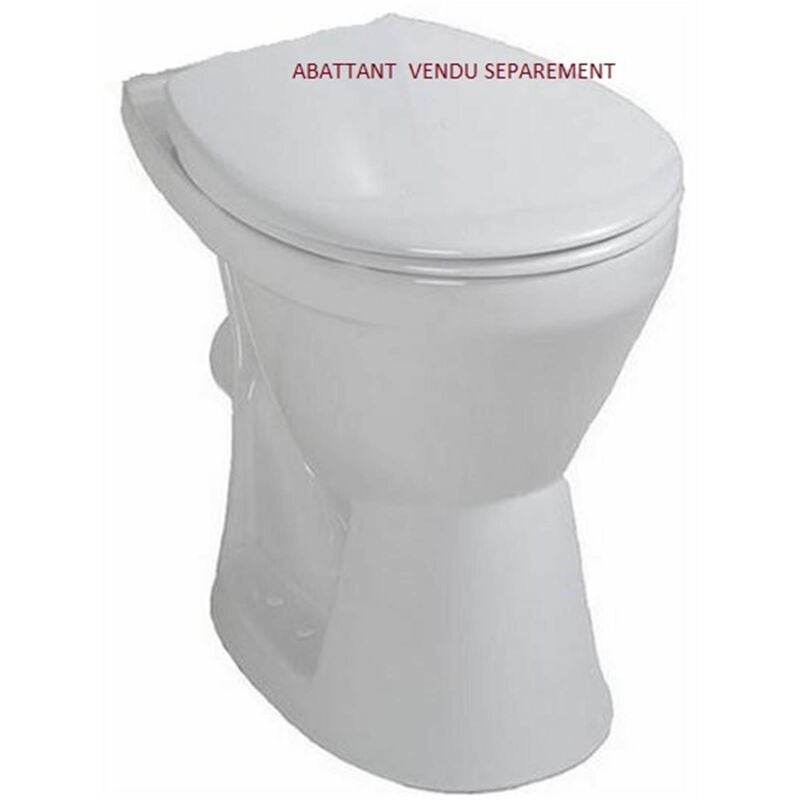 Cuvette volta plus Vita surélevée - Couleur : blanc