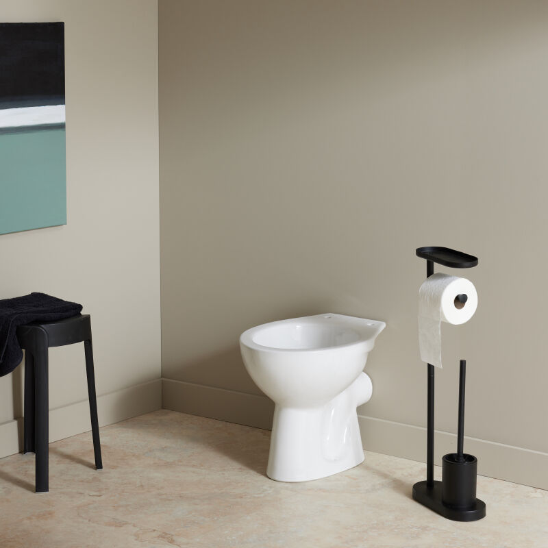 Cuvette WC à alimentation indépendante sortie horizontale Atlas