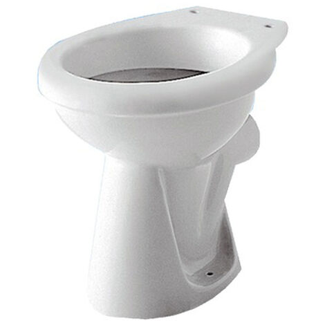 Cuvette WC nue à alimentation indépendante Allia Publica Blanc