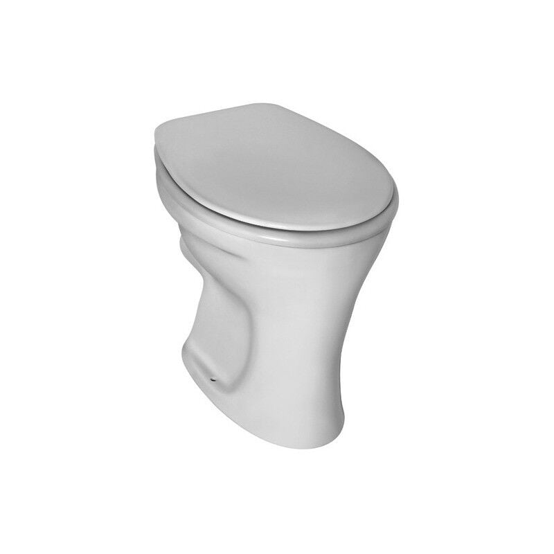 Cuvette wc sur pied à fond plat Eurovit